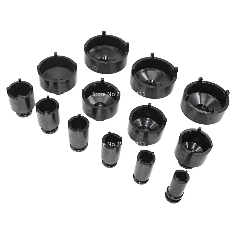 For Chevrolet Dodge Wheel Hub Bearing Nut Socket Tool Installation Removal Screw Bearing Female Four Teeth Socket