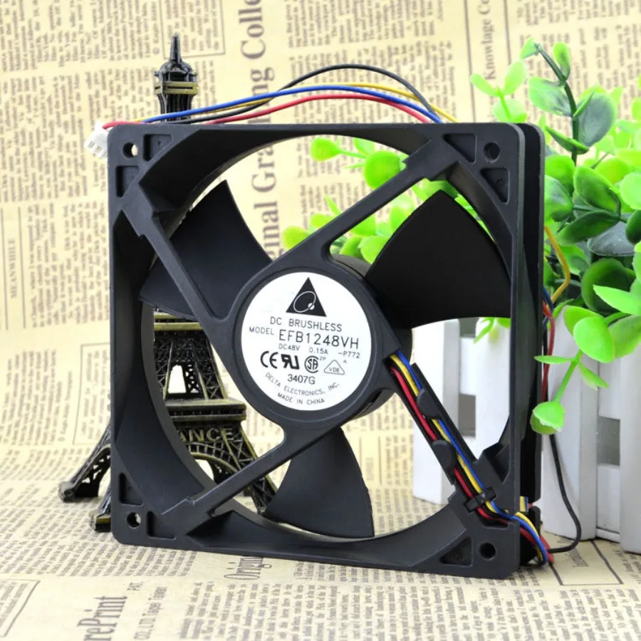 AA + for Delta EFB1248VH-R00 12025 48V 0.15As8505 switch silent cooling fan