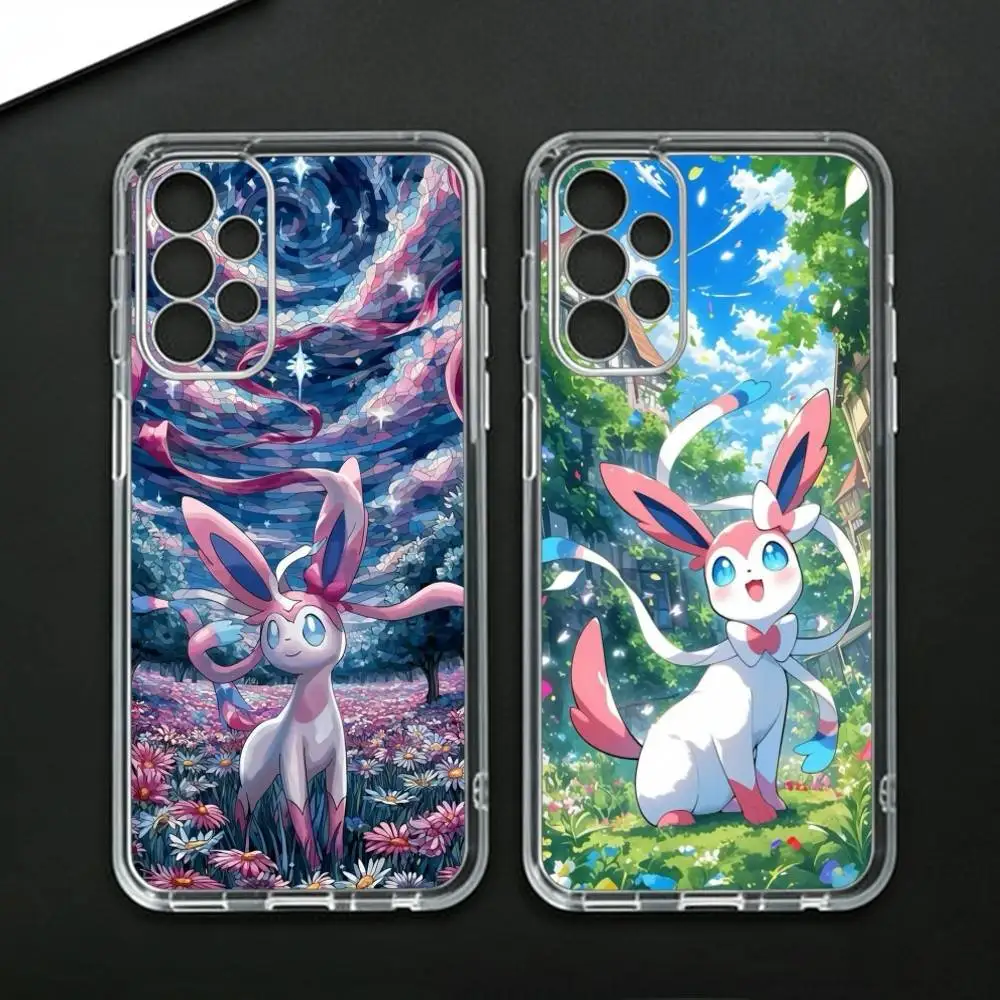 

F-Fairy Eeveelution Phone Case For Samsung Galaxy A71,A70,A52,A51,A40,A30 Transparent Cover