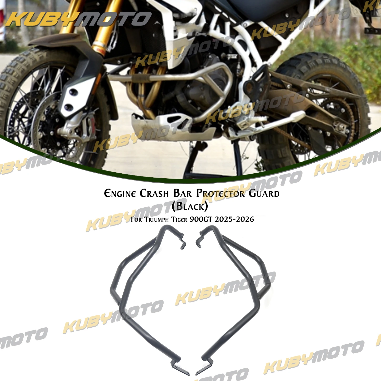 

Motocycle Highway Crash Bar Bumper Engine Guard Tank Protection Bars For Triumph Tiger 900GT 2025-2026