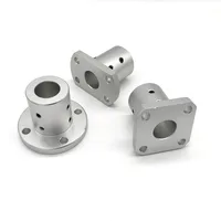 Soporte de eje guía de alargamiento, brida Circular, fijación óptica plana, diámetro del orificio del asiento, 12mm, 16mm, 20mm, 25mm, 30mm, 1 Uds.