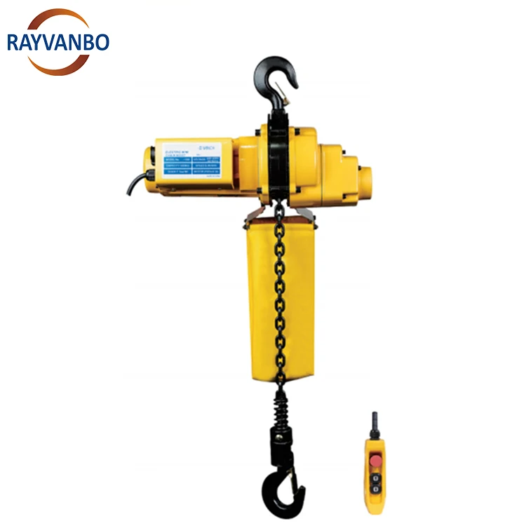 Rayvanbo 300kg Single Phase Mini Electric Hoist lifting Machine for sale