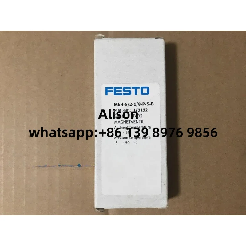 

FESTO 173132 MEH-5/2-1/8-P-S-B