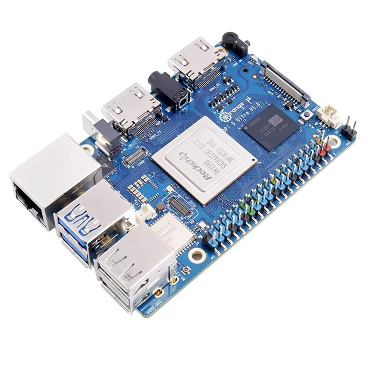 B53CC For Orange Pi 5 Ultra 16G Ram RK3588 DDR5 Single Board Computer WiFi+BT M2 SSD 6TOPS NPU Mini PC Run Android12 Linux