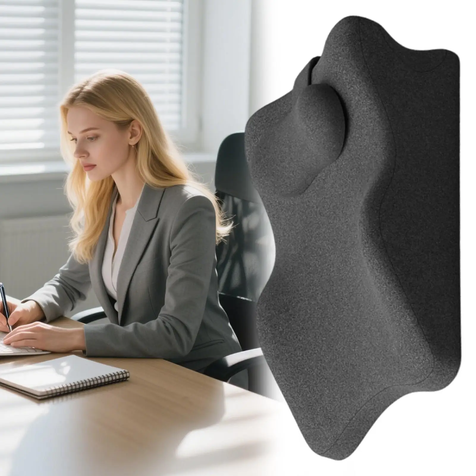 

Memory Foam Pillow Waterproof Detachable Beddings Cushion Memory Foam Pillow Lumbar Support For Women Men Seniors Adults Couch