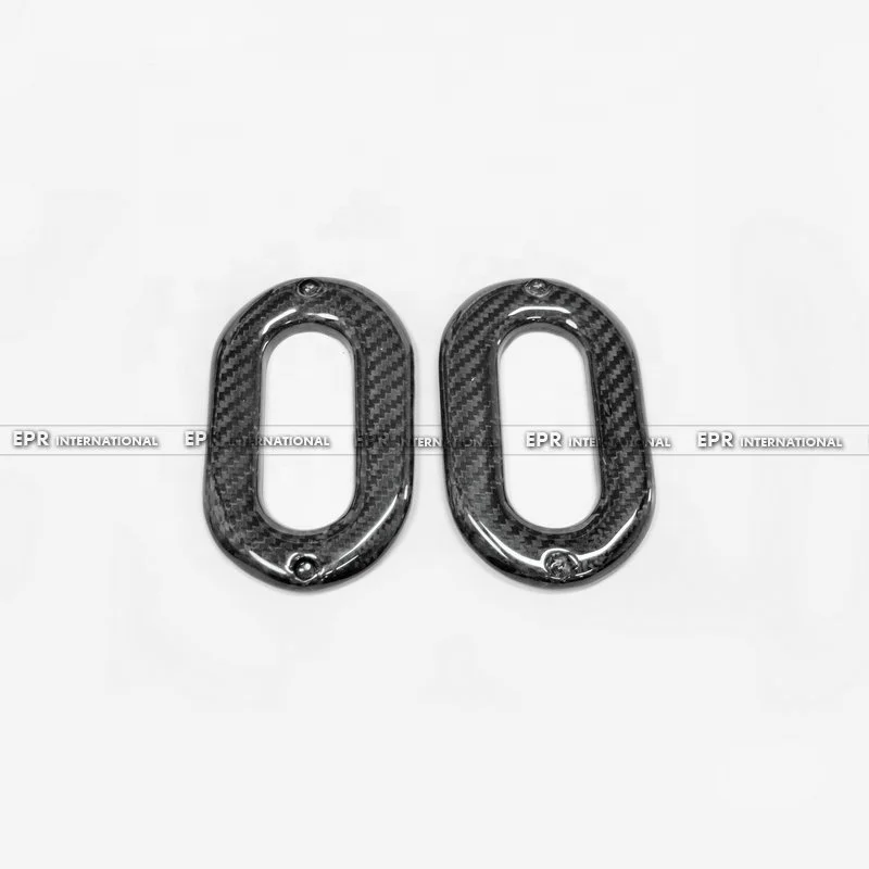 

High Quality Fit Universal Recaro RSG Bucket Lower Side Bracket Pair Real Dry Carbon