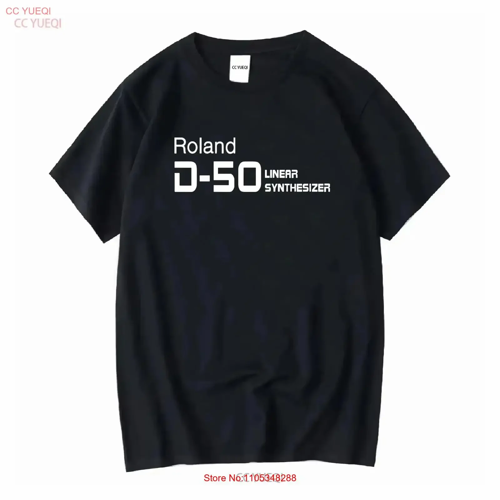 Roland D 50 Synthesiser T Shirt Funny Party Novelty Top vintage Washed Versatile Stylish graphic Casual Soft vintage Washed