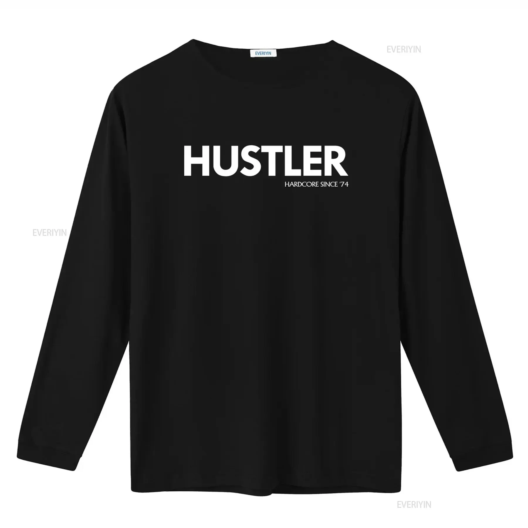 Vintage Hustler Magazine 90s Y2K T Shirt USA Made Larry Flynt XXL Hard Core Since 74  vintage Washed Unisex homme streetwear