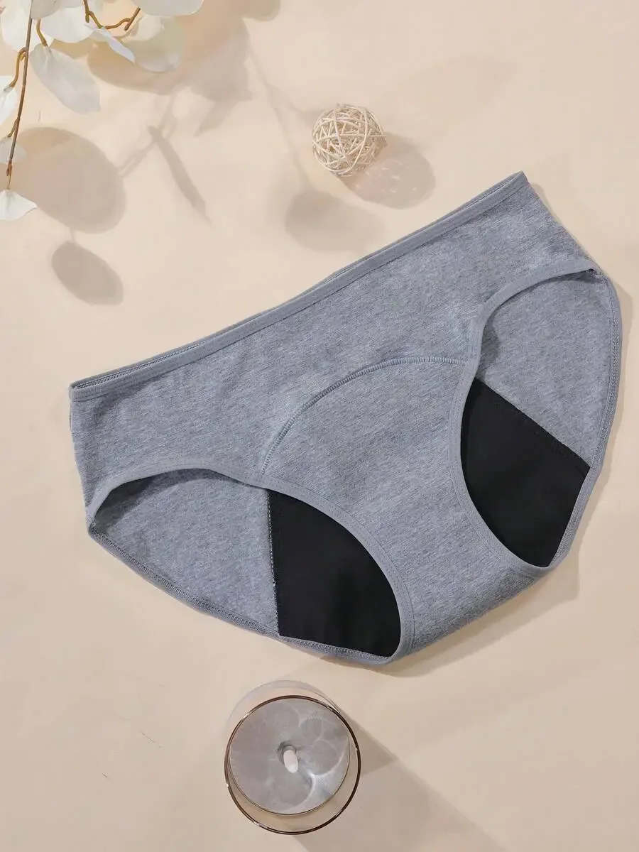 

Comfortable Breathable Full Coverage Period Panties Mid High Waist Leak Proof Menstruation Underwear