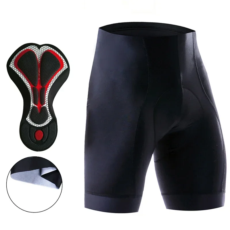 X-TIGER Racing Cycling Shorts With High-Density 5D GEL Pad UV protection Lightweight Breathable Short Pant For Long Time Ride