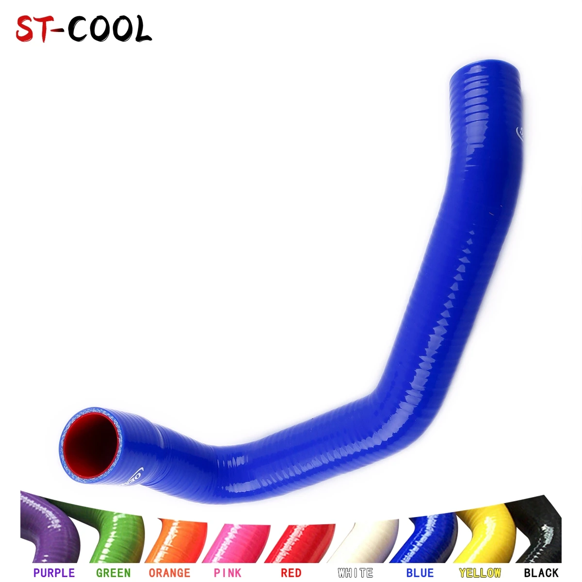 For 1997-2006 Jeep Wrangler TJ 4.0L LHD Radiator Hoses 1998 1999 2000 2001 2002 2003 2004 2005 Silicone Tubes Kit 4Pcs 11 Colors