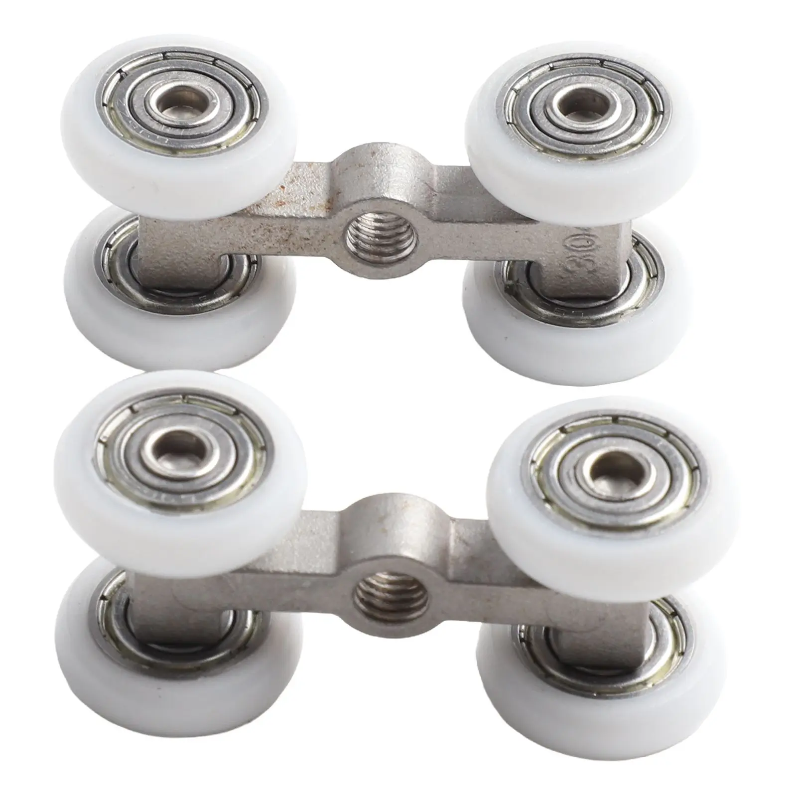 Sliding Door Roller Load Bearing Hanging Wheels For Glass Sliding Door Hanging Wheel Roller Bathroom Sliding Cabinet