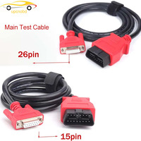 2025 Main Test Cable for Autel Maxisys Main Test Adapter 2Rows15pin MS906/908/905/808 Connector 3 Rows 26Pin MS908 PRO Maxisys