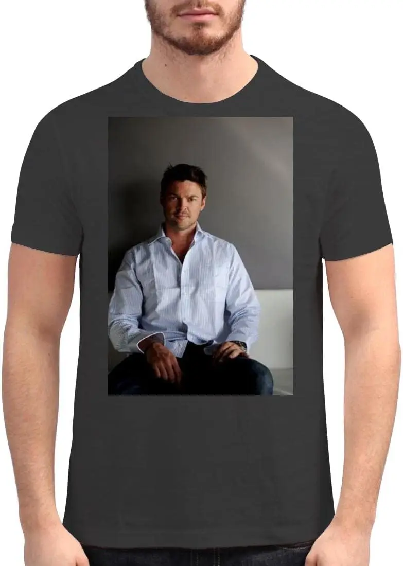 Harding Industries Karl Urban - Men's Soft Graphic T-Shirt PDI #PIDP224916