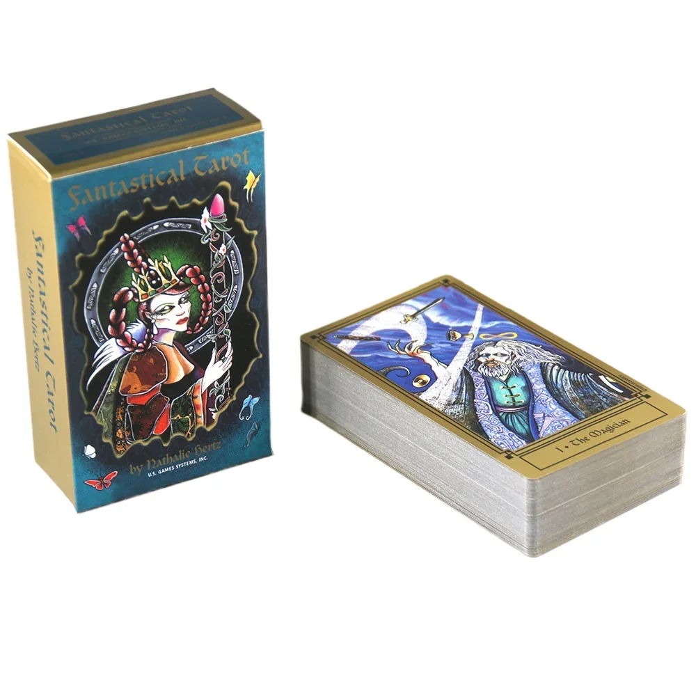 Santastical tarot 78pcs cards 1: 1 Size Guide book Tarot Board games