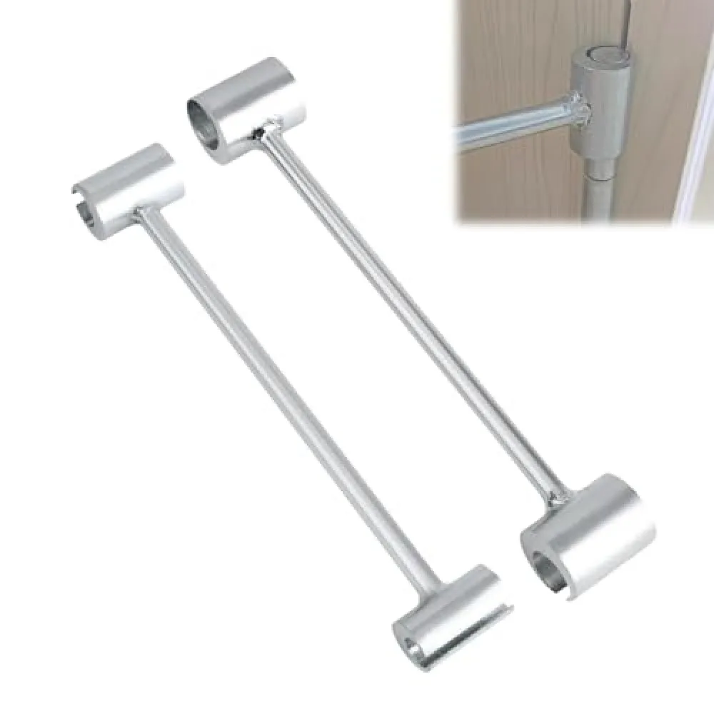 Pack of 2 Door Hinge Adjustment Tool,  Hinge Gap Adjustment Key, Door Hinge Tool Double Head Hinge Gap Key for Flag Hinges