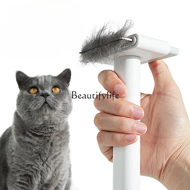 Cat Comb Self-Cleaning Hair Removal Comb Float Hair Cleaning Cleaner