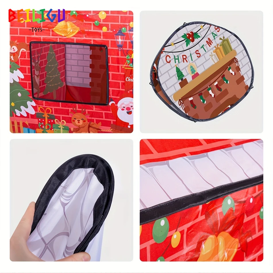 عيد الميلاد هالوين لعبة خيمة الأطفال سنو هاوس اليقطين شبح مسرح حفلة المنبثقة حزمة عطلة لعبة للأطفال هدايا عيد الميلاد #6