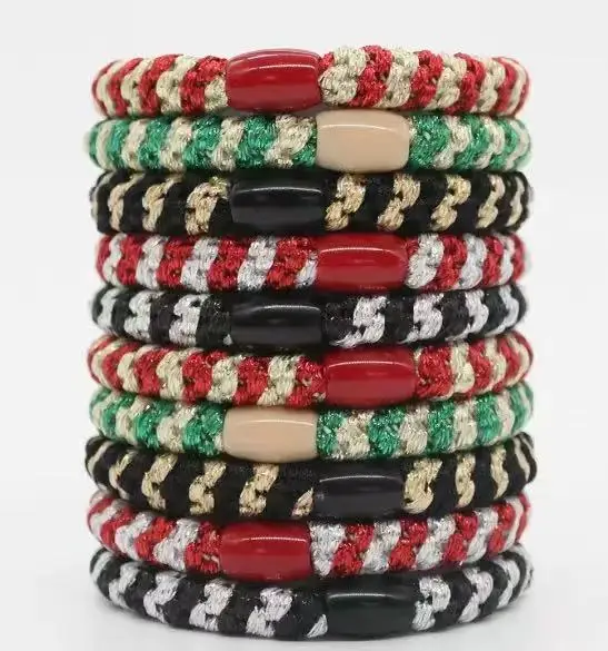 Modische Elastische Haarbänder für Frauen und Mädchen, Haargummis, Elastische Haarbänder, Damen-Haaraccessoires – Detail 5