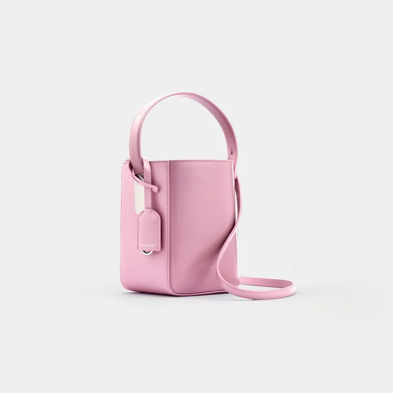 

TADFAB Luxury Small-batch Design Genuine Leather Large Capacity Single Shoulder Crossbody Handbag Bucket Bag