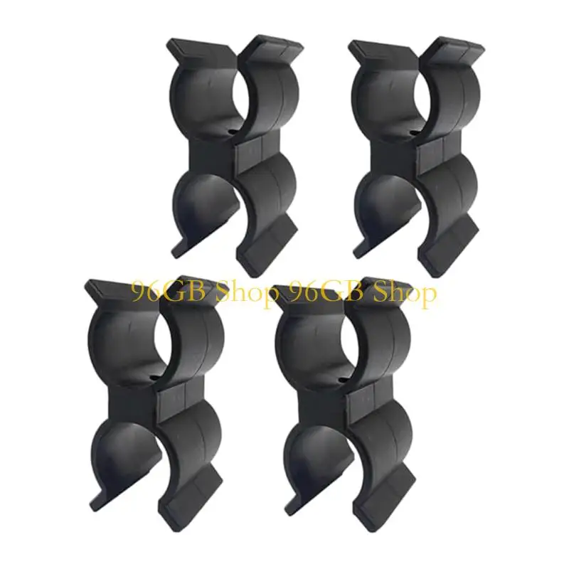 

96GB 4 Pieces Boat Deck Fastener Clips Vibration Resistant Design Fixes Canopy Rods and Fishing Gear Securely