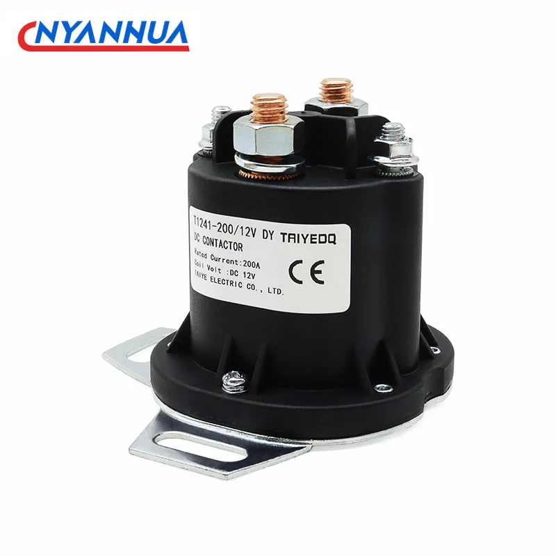 Hydraulic Power Unit oilPump Contactor 200A 12V 24V 48V Starter Tricycle Motor Forklift Tailboard Relay