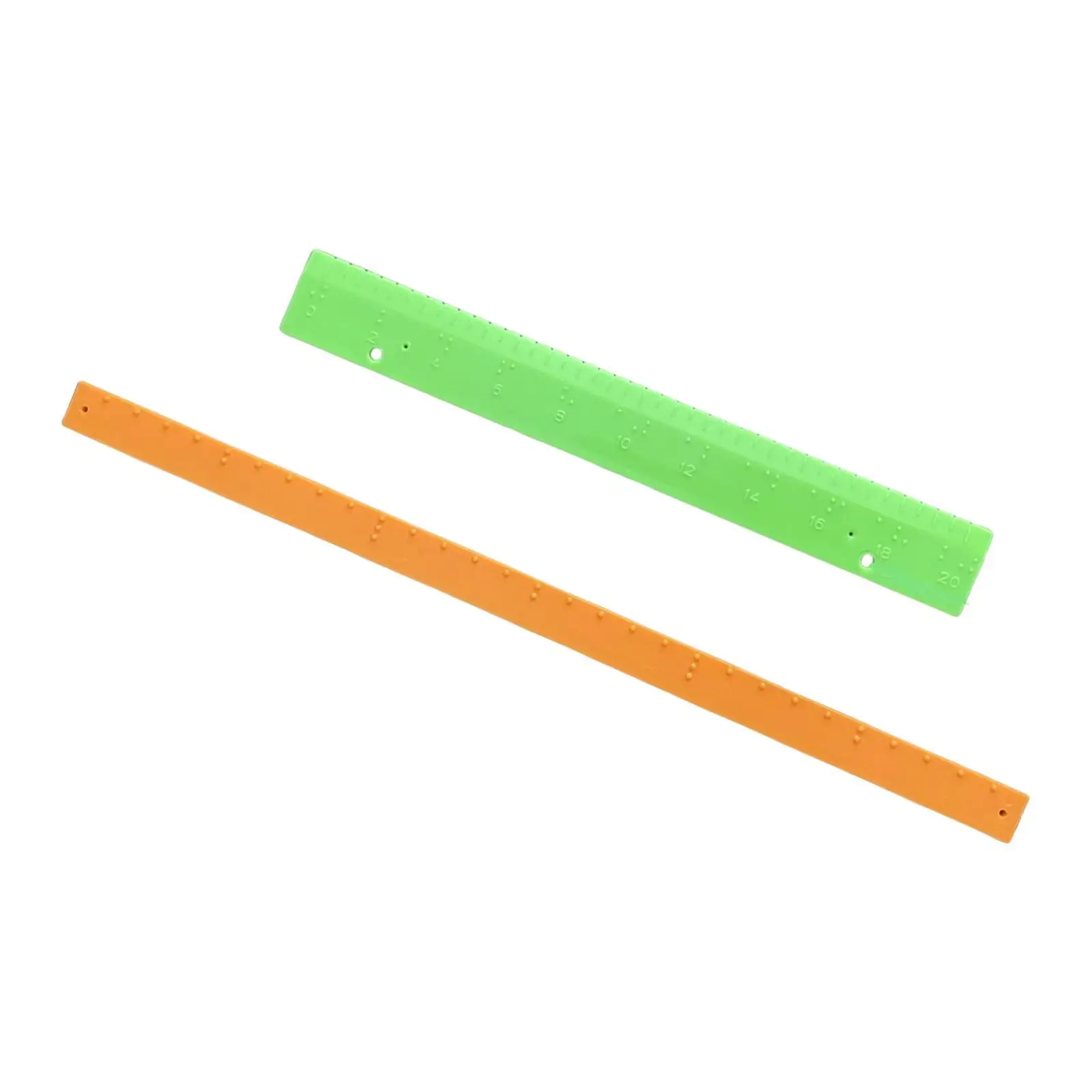 Braille Ruler Educational Tool Stationery Drawing Instrument Straight Ruler