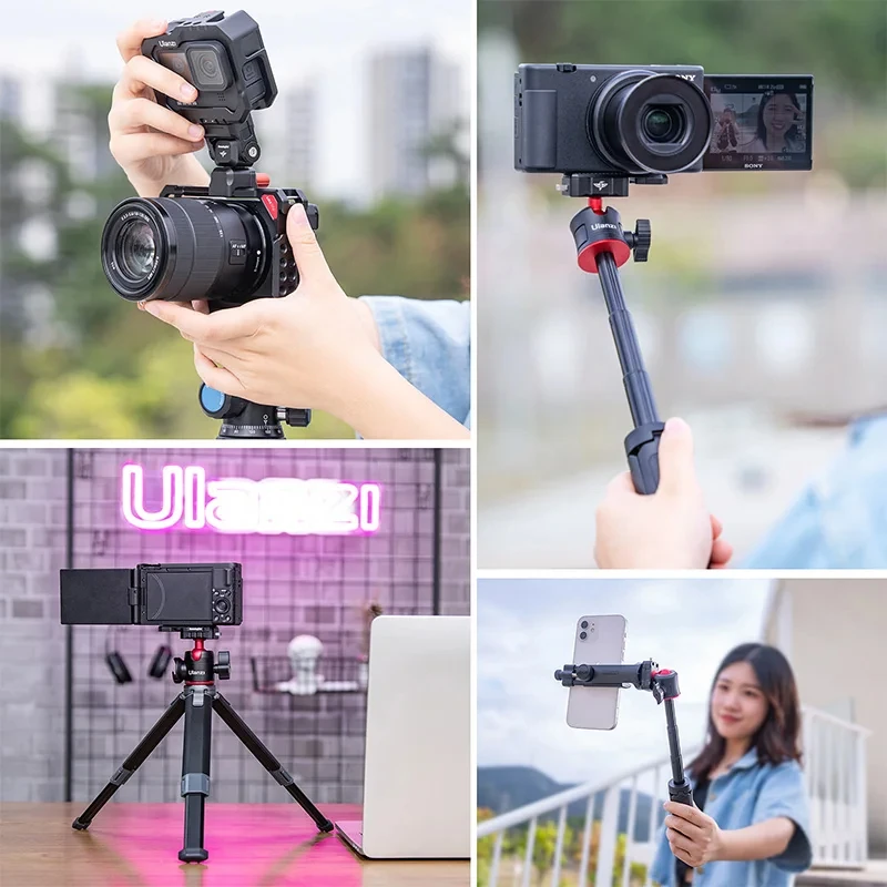 Ulanzi Hummingbird Camera Quick Release Mount Tripod DSLR QR Plate Adapter Vlog Filmmaking For SLR DSLR Camera Mount Adapter