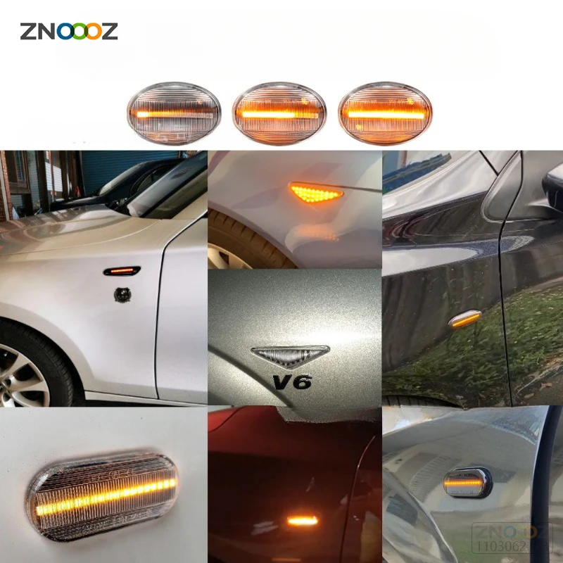 2 Stuks Vloeiende Richtingaanwijzer Dynamische Led Zijmarkering Voor Bmw Mini Cooper R56 R57 R58 R59 CL-R56-LSM-SM