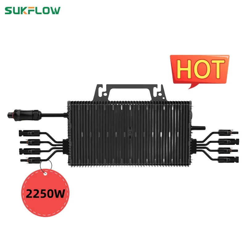 Installationsanleitung für den SUKFLOW Solar Micro Inverter NBQ2250-EU: Eine detaillierte Anleitung für die Installation