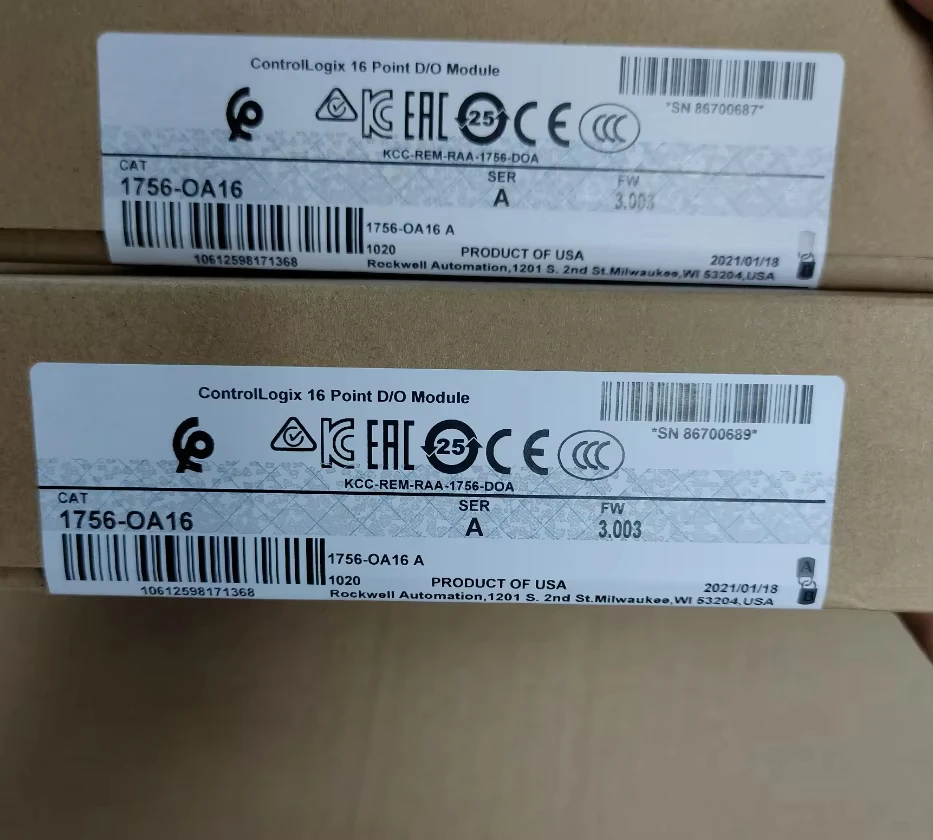 NUOVO modulo D/O a 16 punti ControlLogix 1756-OA16 sigillato