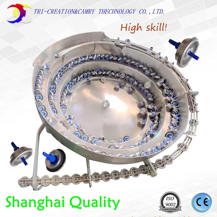 

Nozzle volve vibrating bowl feeder, bowl sorter for nozzle volve, SUS304 bowl