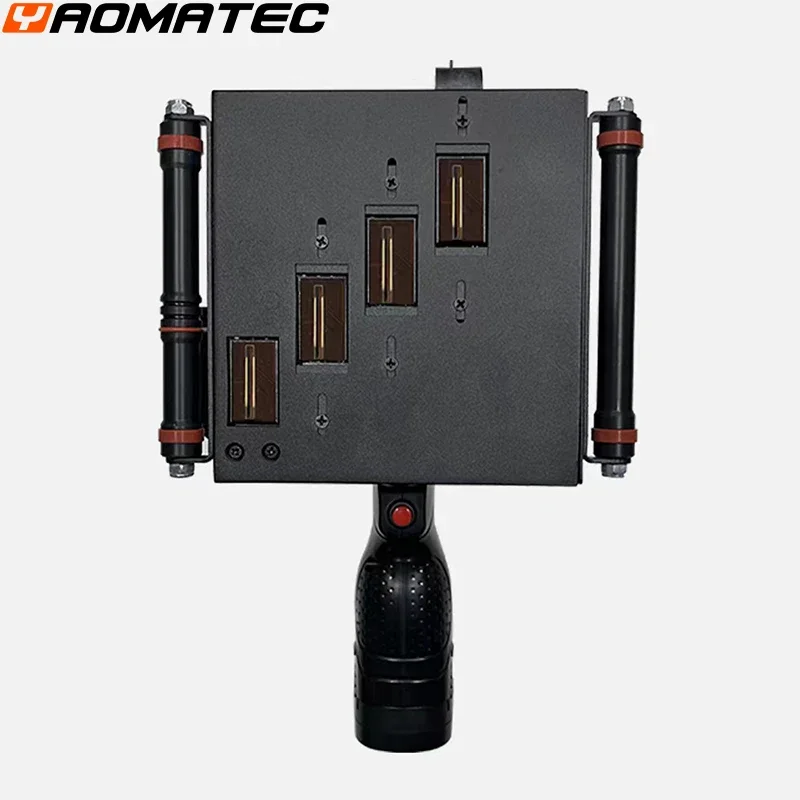 2025 YAOMATEC 10CM Handy Inkjet Printer Logo QR Bar Code Carton Wood Big Size Industrial  Handheld Manual Printer