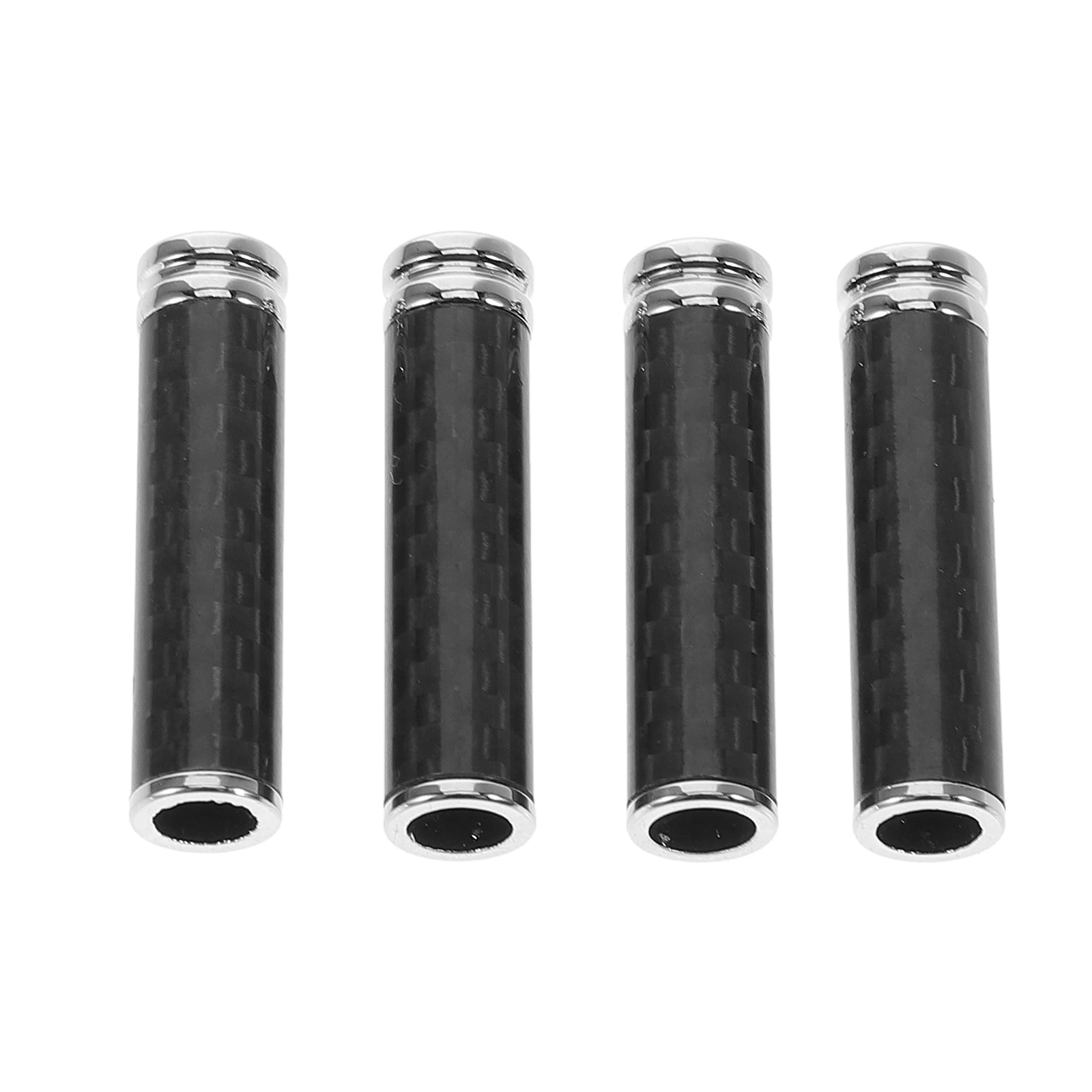 

4pcs Carbon Fiber Pins Universal Vehicle Knob Trim Truck Interior Lock Accessories Covers Car Door Pull Pins Durable