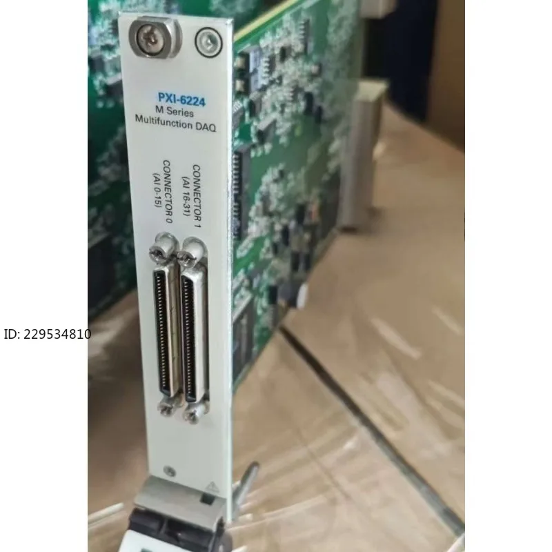 PXI-6224 Second-hand high-performance multi-function module, normal function 1pc