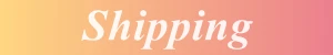 about shipping