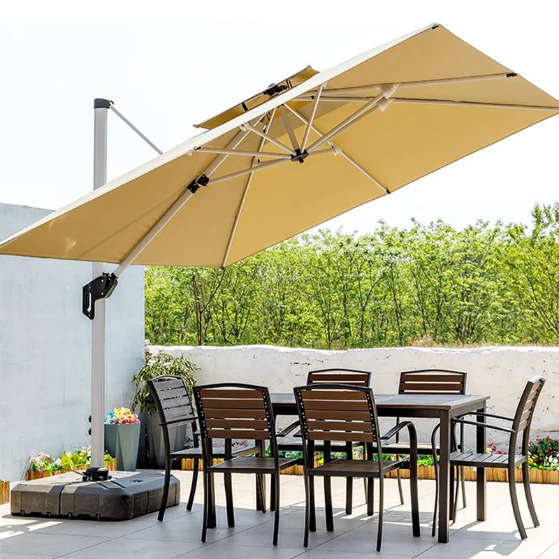 Customizable Outdoor Large Parasol Garden Terrace Commercial Sun Umbrella