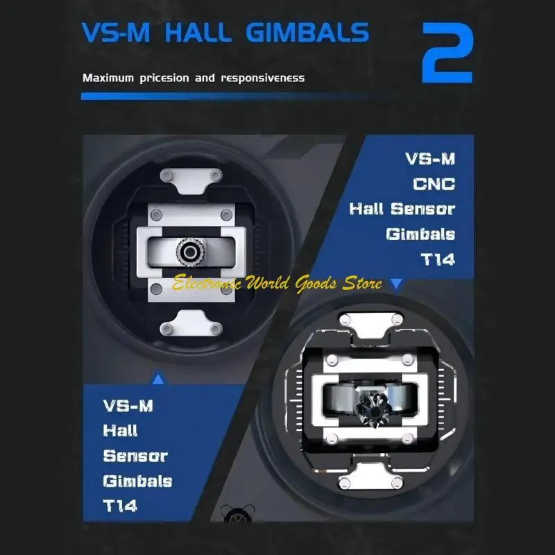 T14 FPV Full Function Remote Control ELRS 2.4G C90/915 C90 Rocker/2.4G/915 Hall Rocker Optional