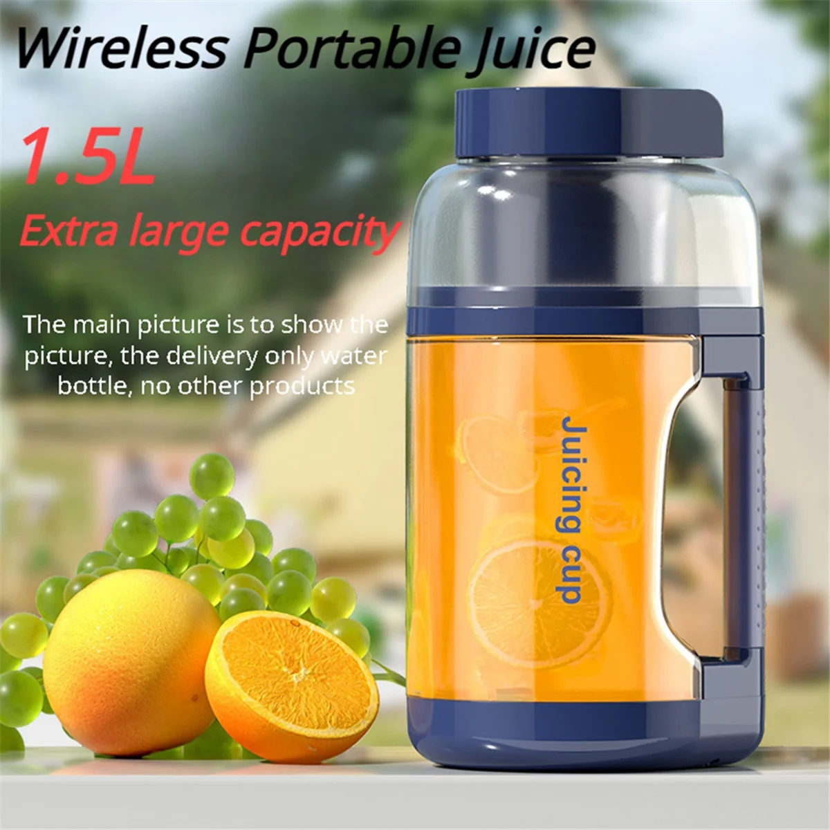 Juicing Bucket Multifunctional Portable Juicer Juice Cup Wireless Juicer Barrel Juicer Fruit Juice B