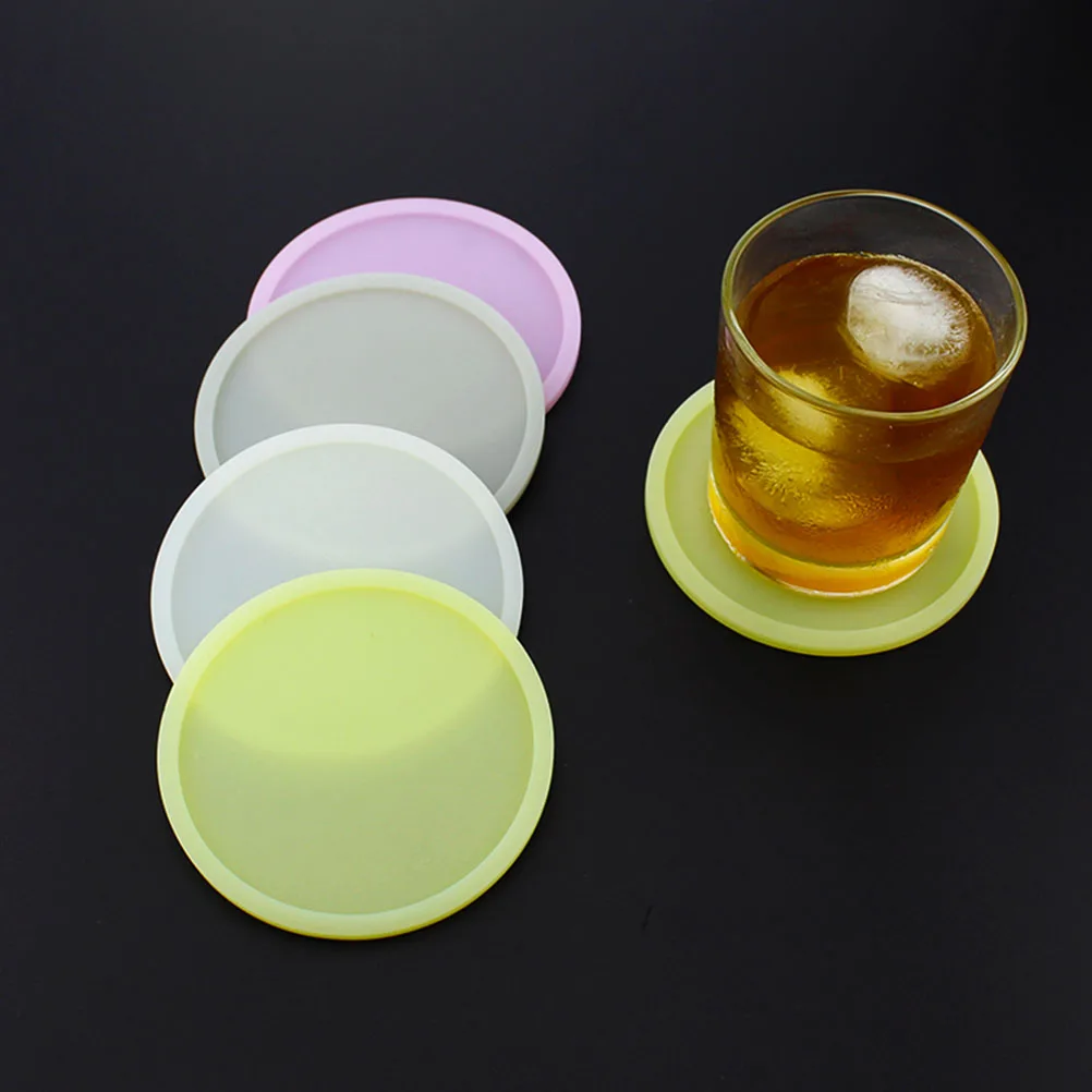 

Fluorescence Pad Premium Material Anti Slip Heat Resistant Cup Pads Insulation Mat Kitchen Table Protection Easy Wash
