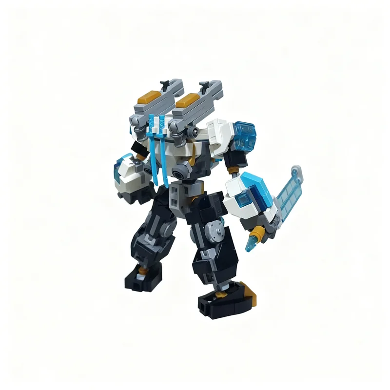 357pcs MOC Zane S Battle Suit Mech 0 Ninjago Model Building Blocks Architecture Christmas Gift DIY Idea Brick Toy Kids Education view 3