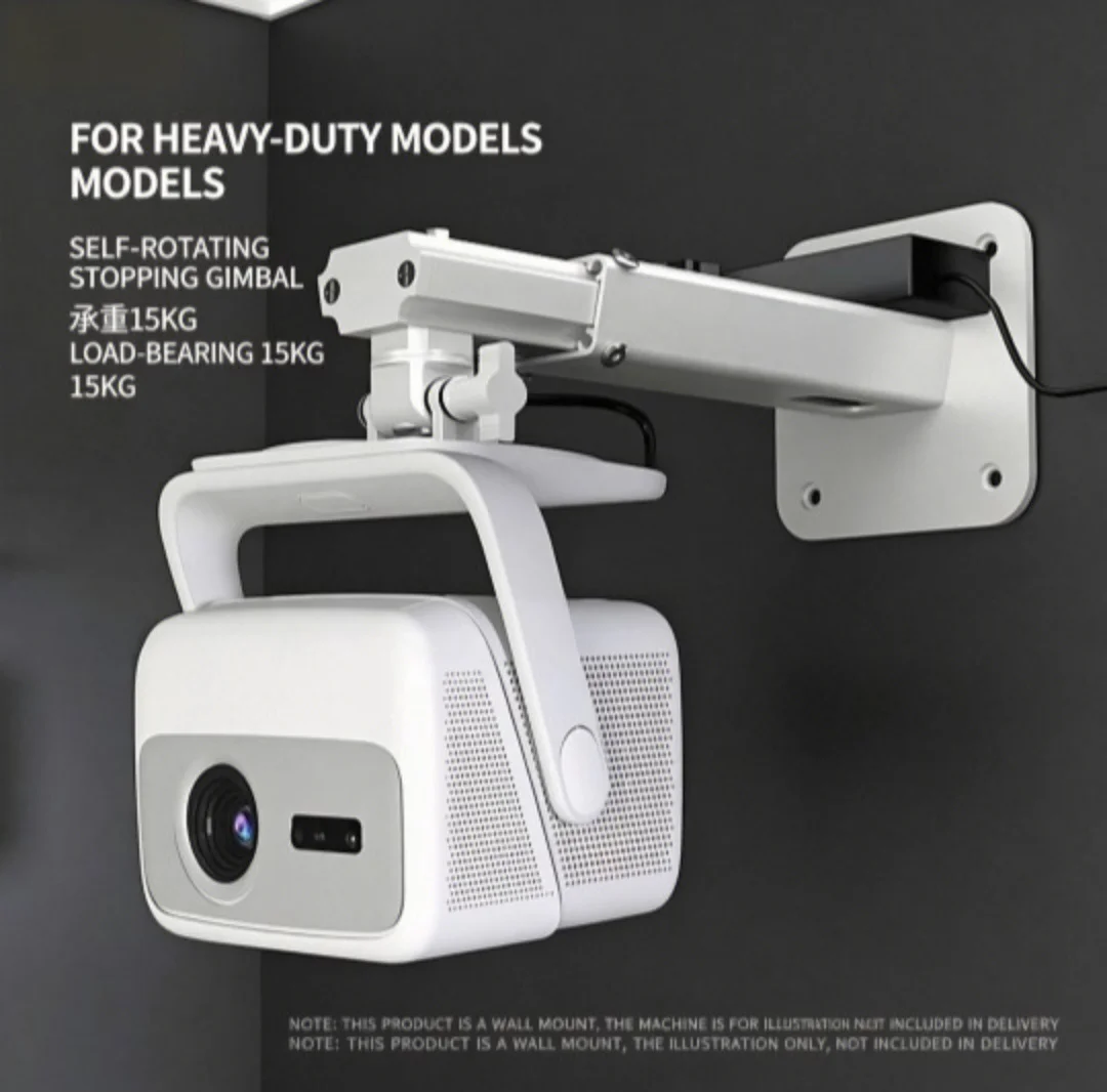 

Настенный кронштейн Feilimud для проекторов с высокой нагрузочной способностью (до 15 кг), подходит для XGIMI RS pro3, Dangbei X5 и других моделей.