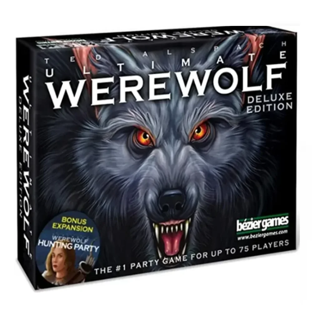 One Night Ultimate Werewolf Cards Collection Board Game Alien Super Villains Edition Deck For Party Playing