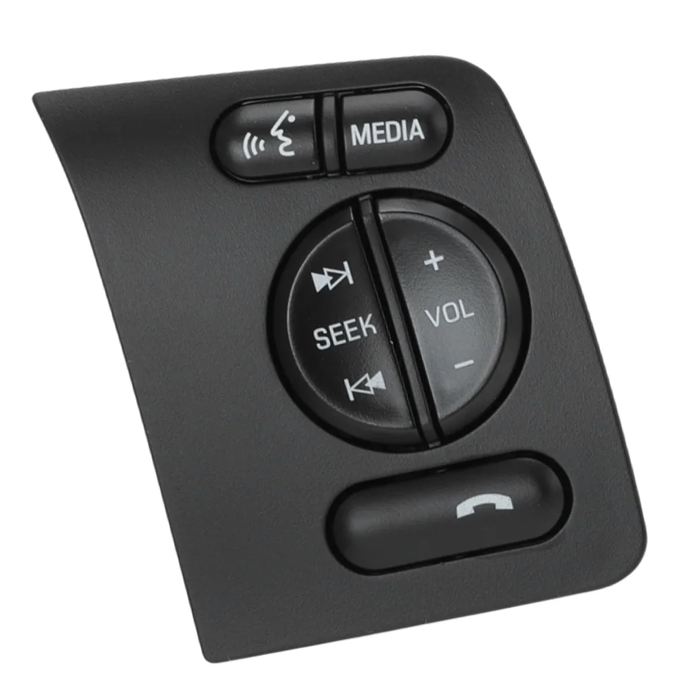 

DC3T9E740CAW Volume Audio Phone Media Seek Control Switch Button 6 Pins for Ford F-250 F-350 2011-2014