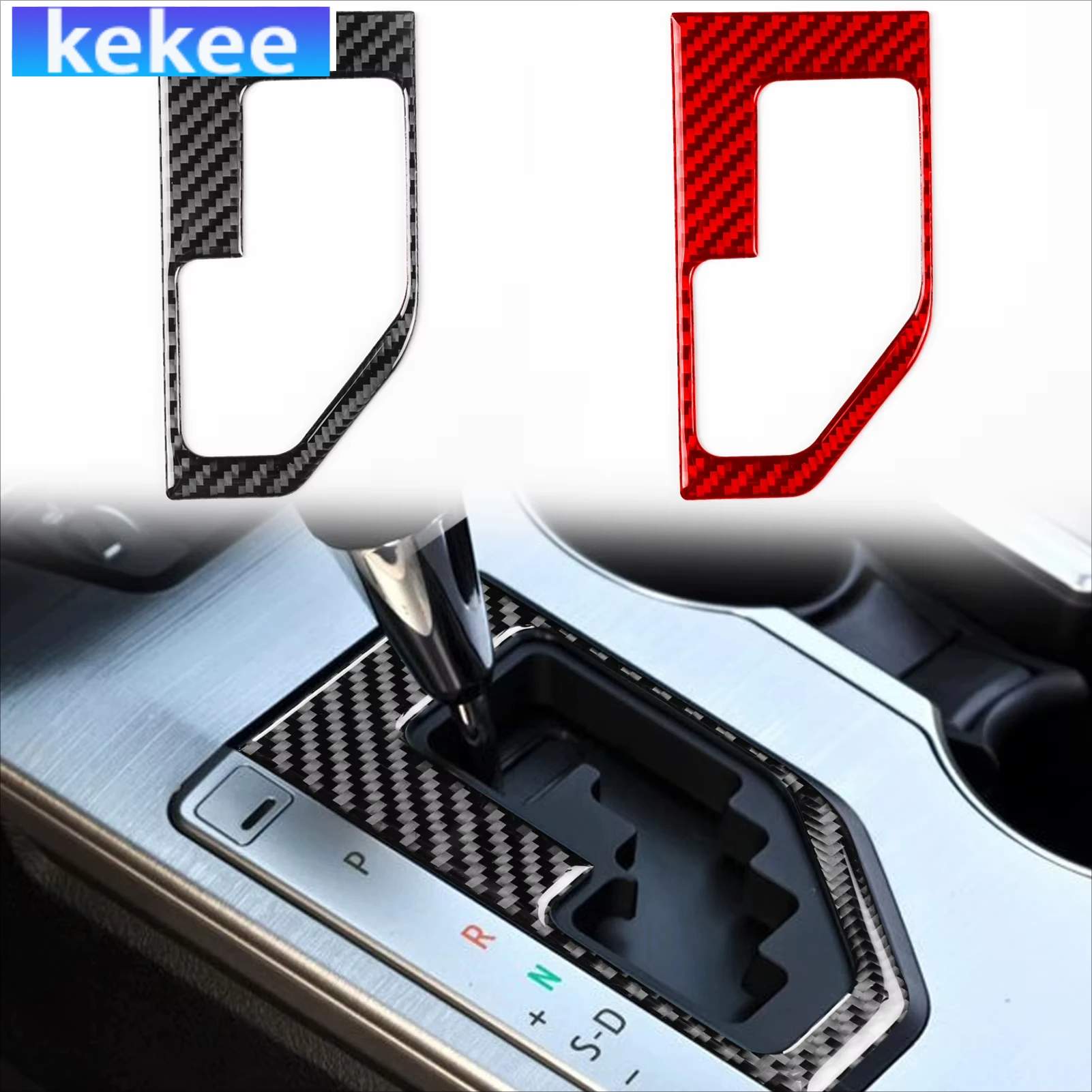 

For Toyota Camry XV50‌ 7th 2012-2014 Carbon Fiber Gear Shift Center Console Car Accessories Interior Cover Decorative Stickers