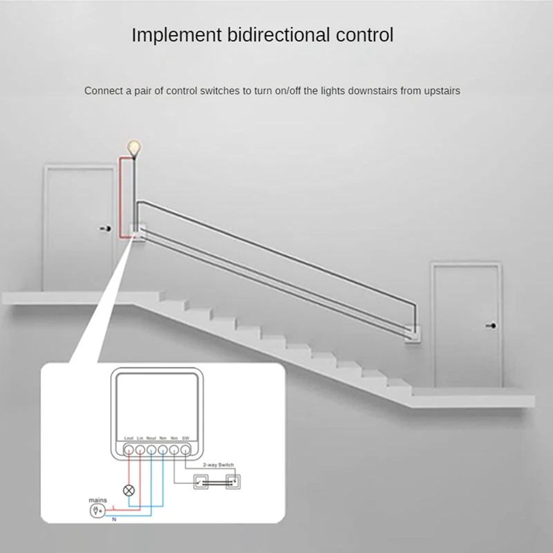 16A Wifi Mattre Smart Switch With Power Metering Mini Smart Breaker Smart Life Control Support Google Home Spare Parts
