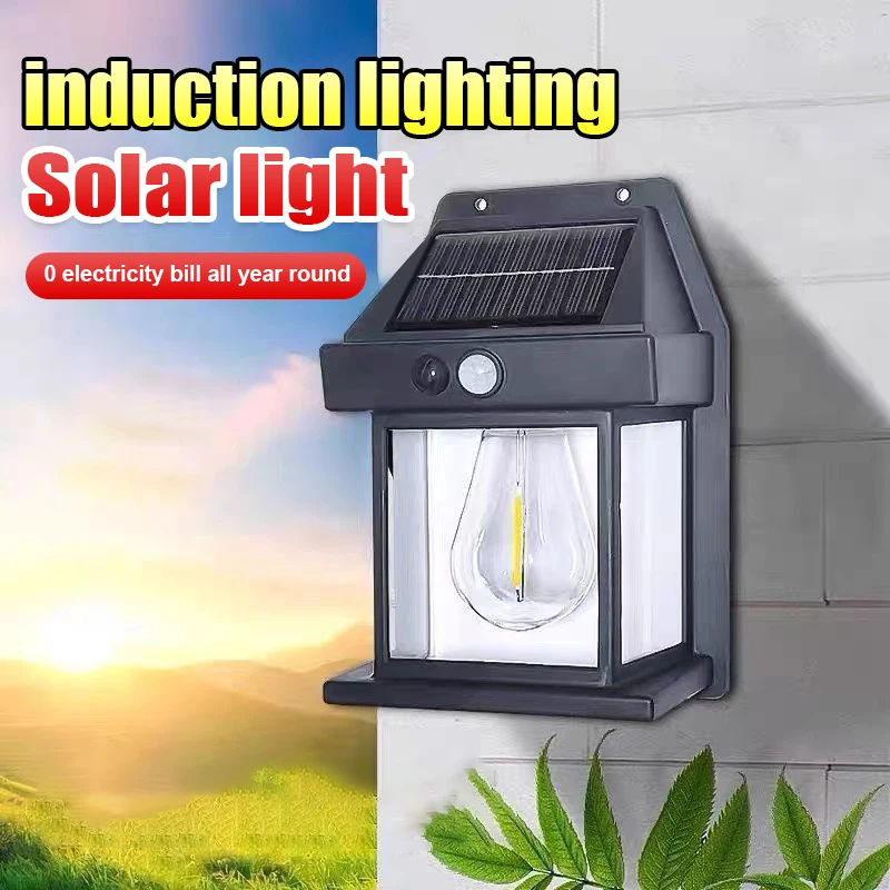 

80000LM Мощный солнечный настенный светильник, уличный водонепроницаемый светодиодный светильник для дома, сада, забора, украшения, настенный фонарь на солнечной энергии