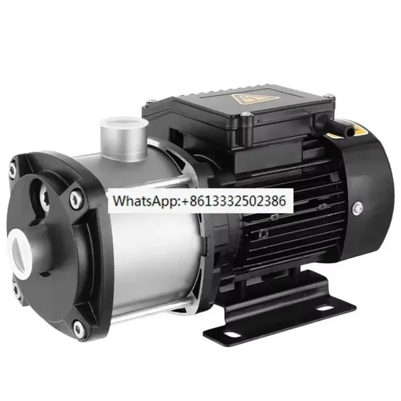 Easy installing Horizontal multistage non-self-priming centrifugal pump with long shaft electric motor