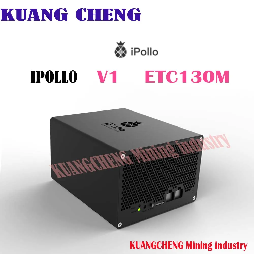 Ipollo-mini Classic Eth Miner Hashrate Usado v1 v1 130mh s ± 10 Moeda Digital Exp com Psu Melhor do Que Antminer Goldshell