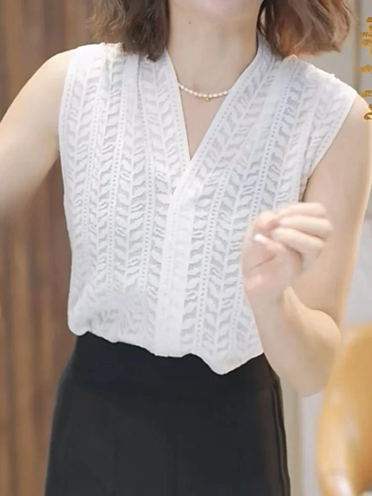 Slimming  Color Base Layer irt Casual Knitted Top Faionable Svel Vest Trendy Upper Apparel Anti-aging Layering